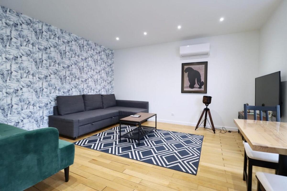 Appartement Cosy Neudorf Climatise Wifi 90M2 Straßburg Exterior foto