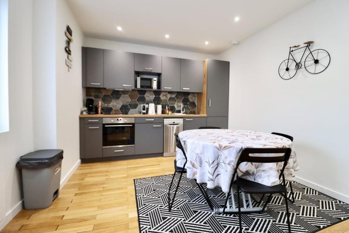 Appartement Cosy Neudorf Climatise Wifi 90M2 Straßburg Exterior foto