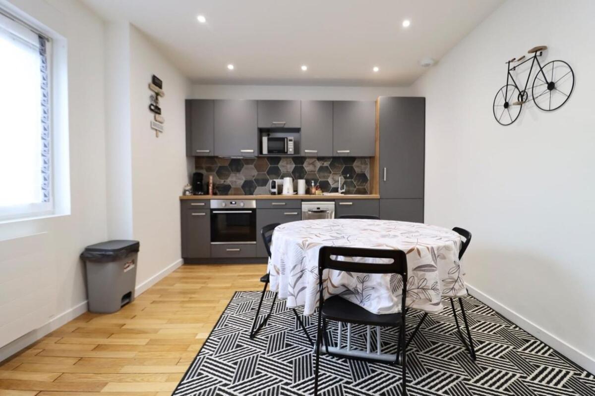 Appartement Cosy Neudorf Climatise Wifi 90M2 Straßburg Exterior foto
